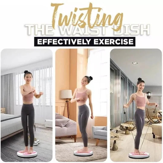 Twistara – Drehplatte für Bauch-, Bein- und Gesäßtraining