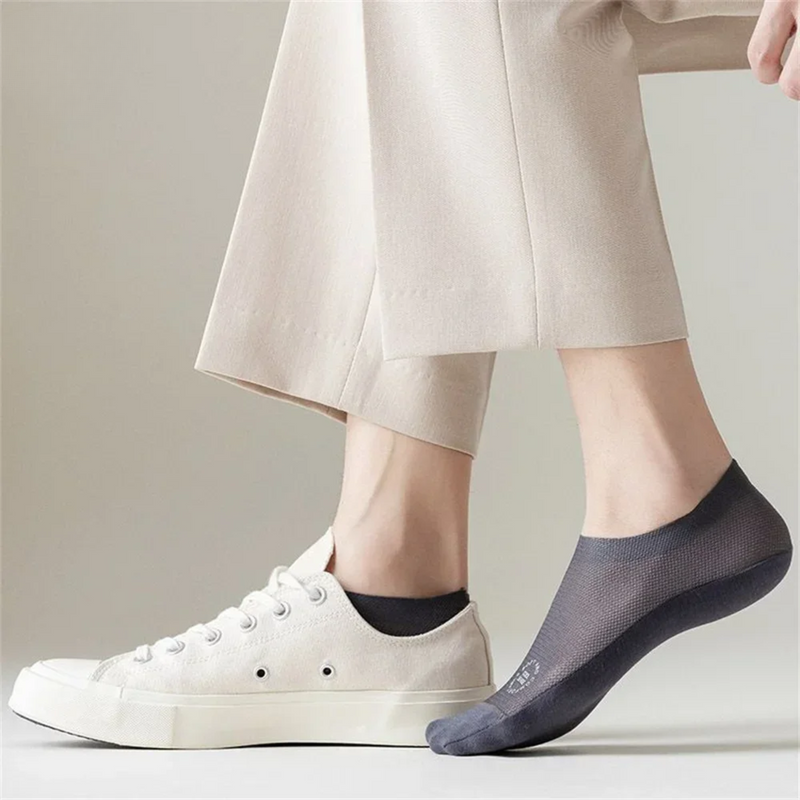 Niedrige Sneaker Socken unsichtbar Antirutsch