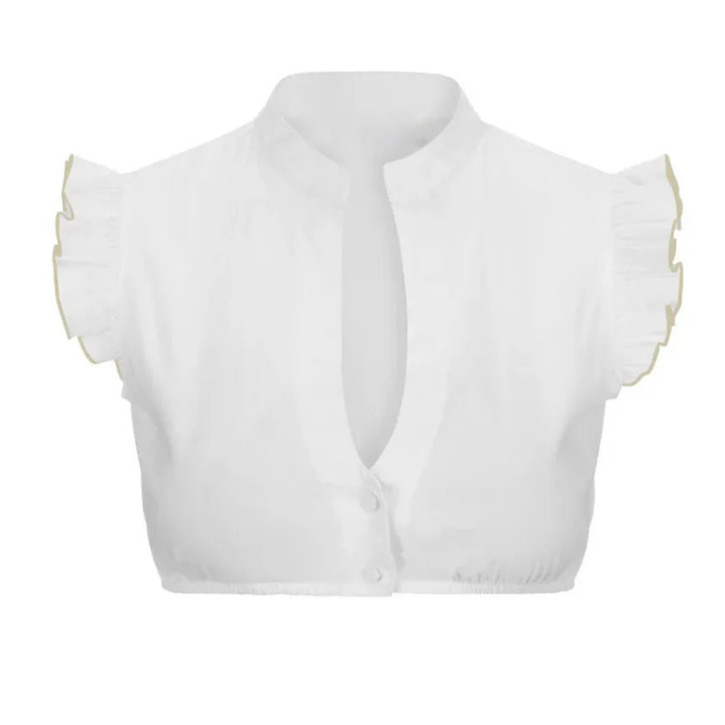 Damen-Dirndlbluse mit Knopfleiste