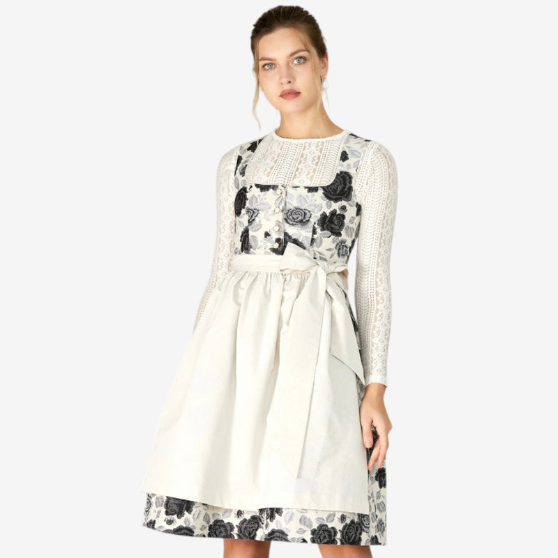 Damen-Dirndl mit geschnürtem Mieder