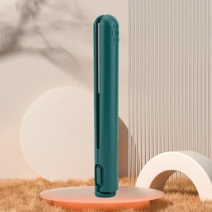 Curler - Mini Glätteisen Kompaktes Stylingtool für Locken und glattes Haar