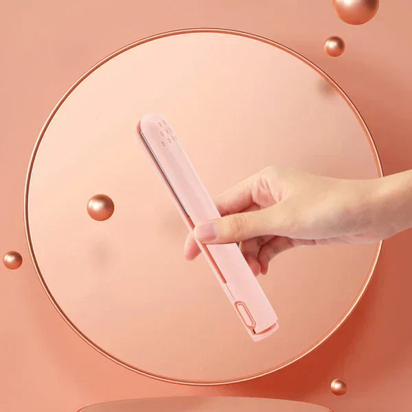 1+1 Gratis | Styler - Mini Haarglätter kabellos mit Keramikplatten