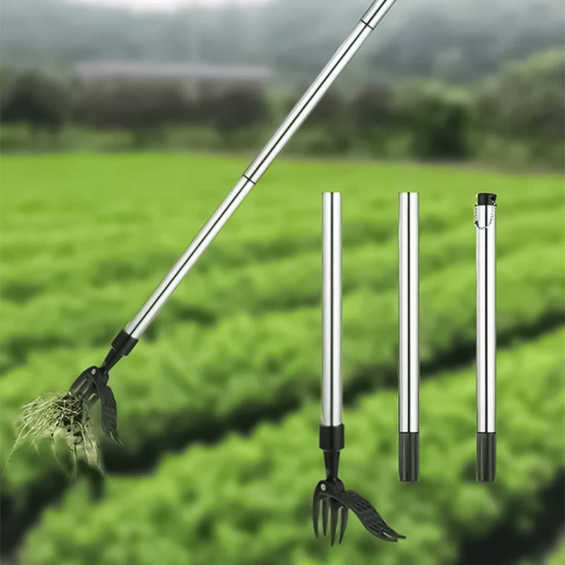 Unkrautstecher mit Wurzelentfernung & Rückenschonendem Design