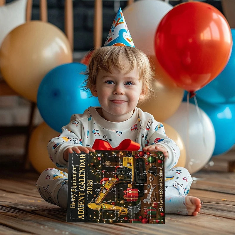 Digmas - Adventskalender mit Baufahrzeug-Spielzeug