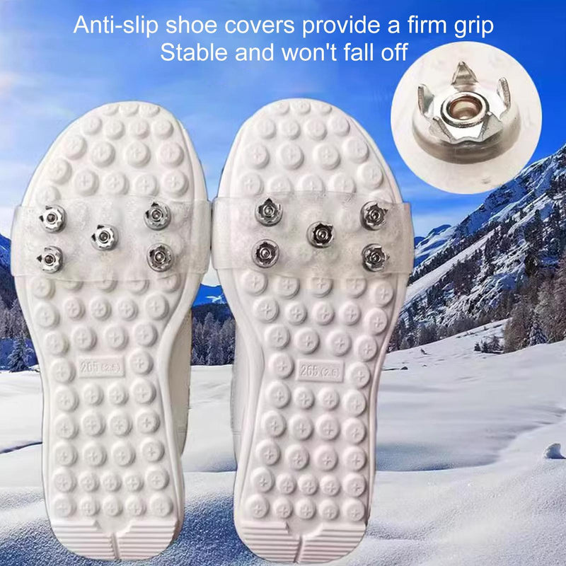Anti-Rutsch Schuhspikes mit sicherem Halt auf Eis und Schnee