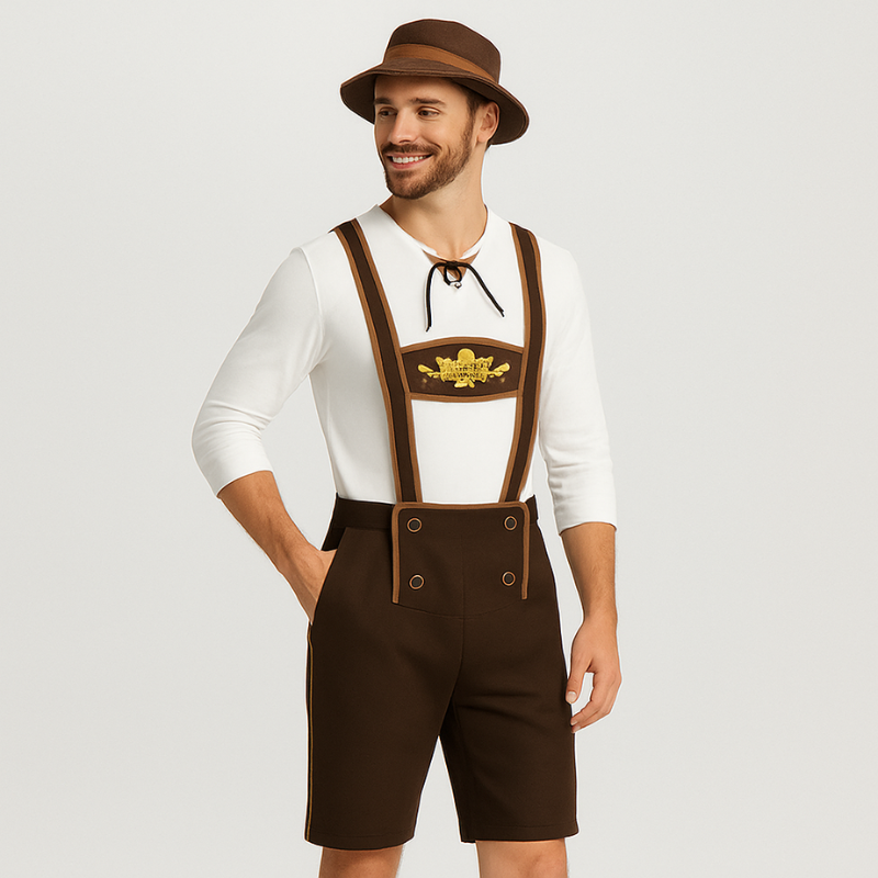 Herren-Trachtenset mit bestickter Hose