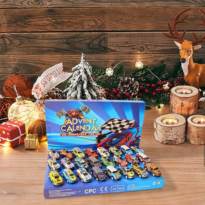 Noelmotors - Adventskalender mit Mini-Spielzeugautos