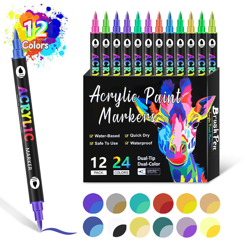 Shade - Acryl-Markerset mit 72 Farben