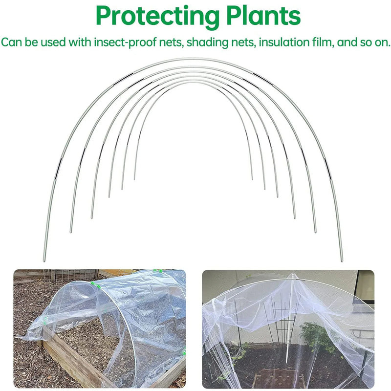 Garten Pflanztunnel Set für Hochbeet & Gemüsebeet