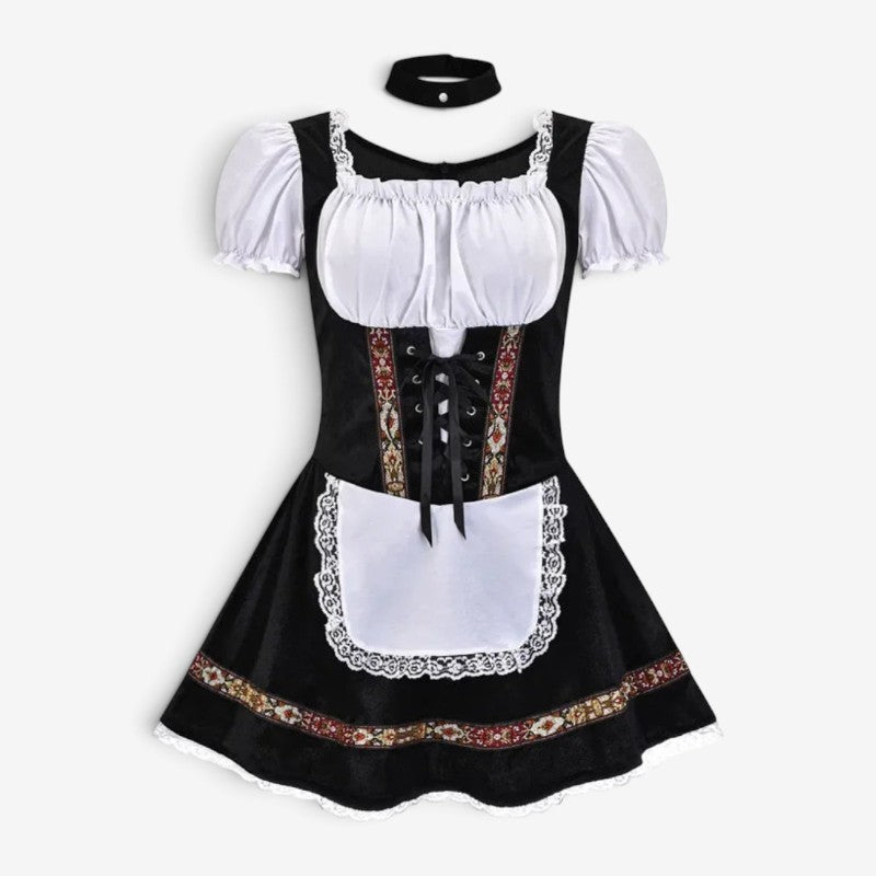 Damen-Dirndl mit ausgestelltem Rock
