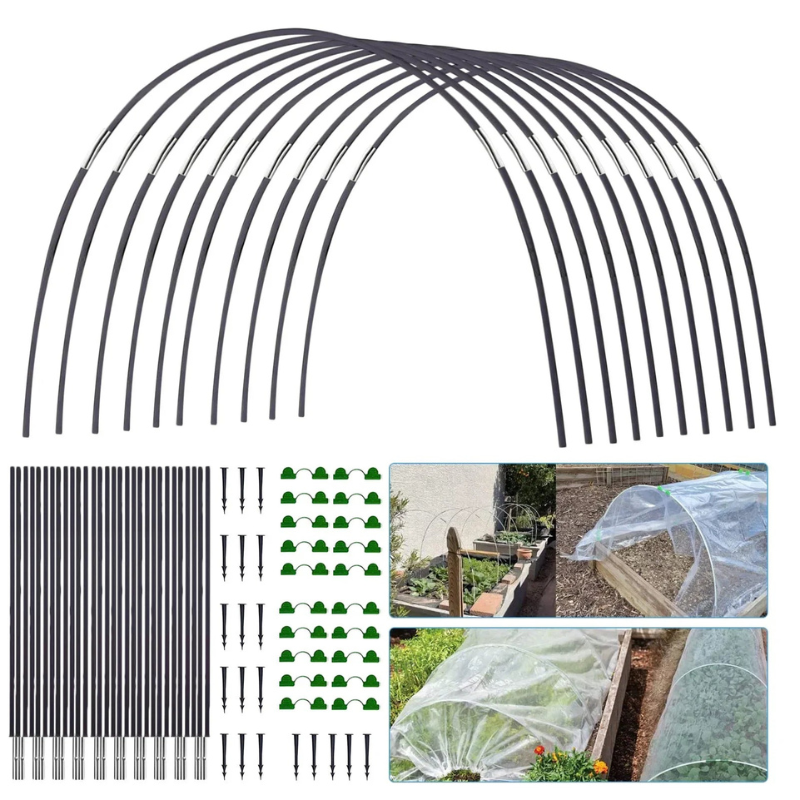 Garten Pflanztunnel Set für Hochbeet & Gemüsebeet
