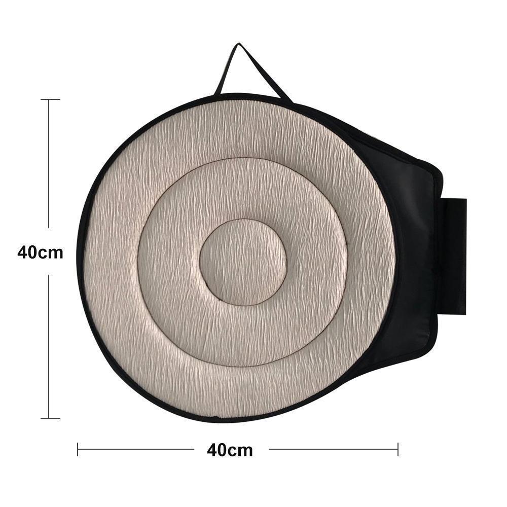 Drehbares Sitzkissen 360° mit Memory Foam & Antirutsch-Unterseite