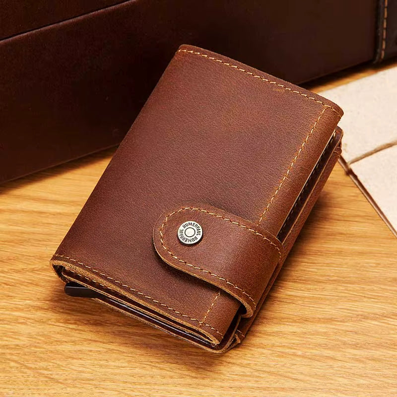 Allen – RFID-Kartenhalter mit schlanker Form und Knopfverschluss