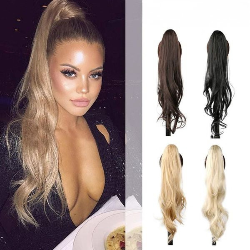 Crown - Voluminöses Haarteil Pferdeschwanz für einfaches Styling