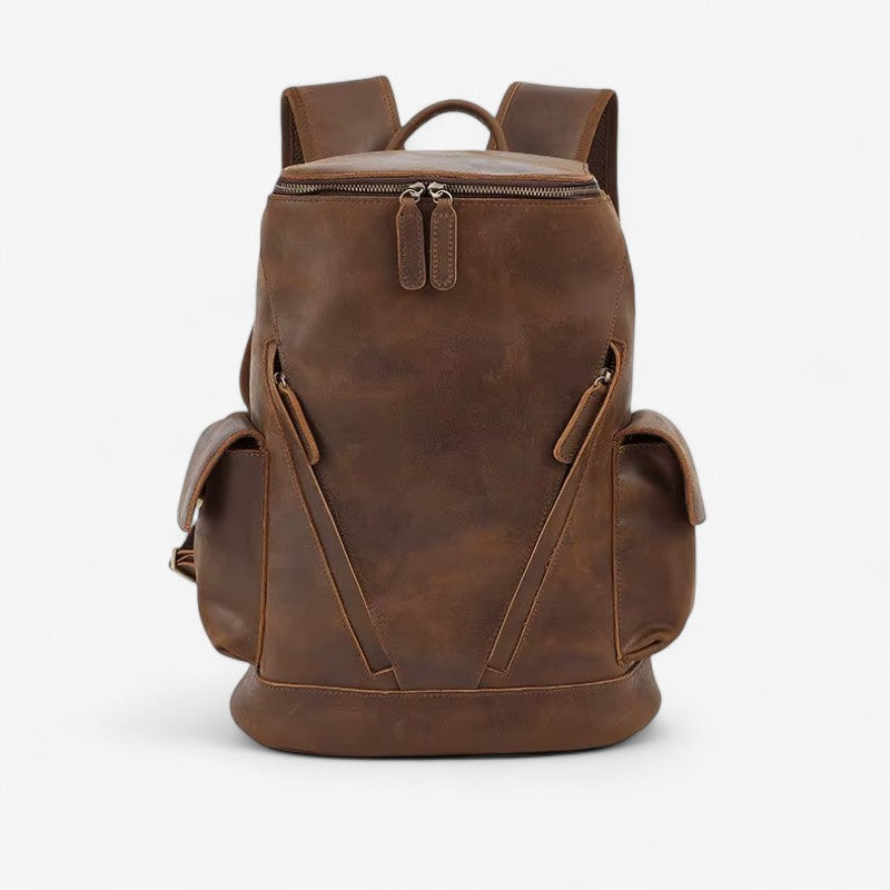 Angelo - Rucksack mit verstellbaren Trägern und Reißverschlussfach