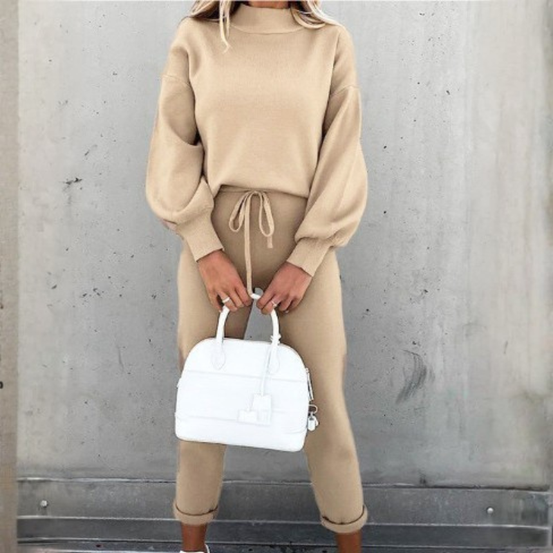 Lounge Set für Damen mit Sweatshirt und Hose