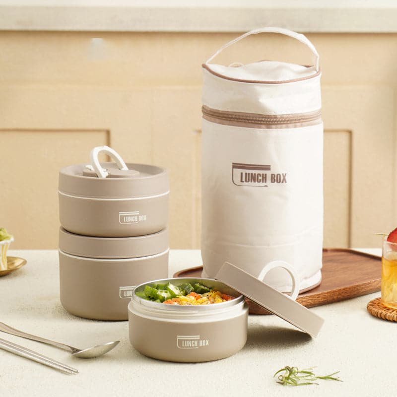 Thermo Lunchbox mit Isolierung & auslaufsicherem Verschluss