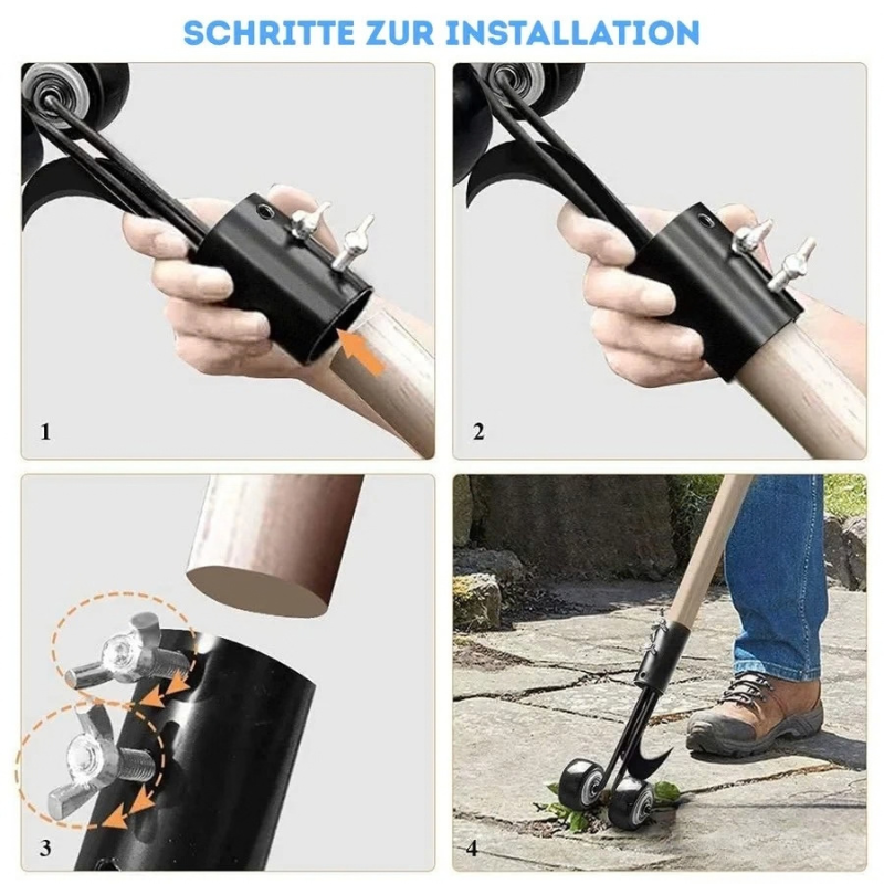 Scraper - Unkrautentferner für Wege und Gartenränder