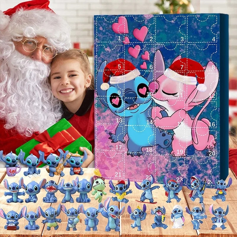 Figurclaus - Adventskalender mit Figuren für Weihnachtsdekoration