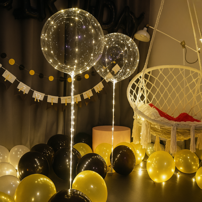 LED Luftballon Beleuchtung Set 10 Stück | 5+5 GRATIS