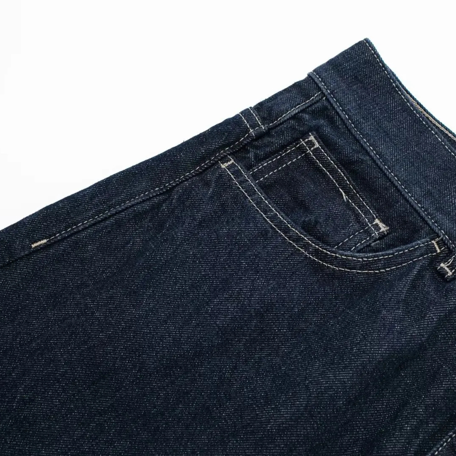 Lea | Streetwear-Denim-Set mit Cropped Jacke und Weiten Hosen