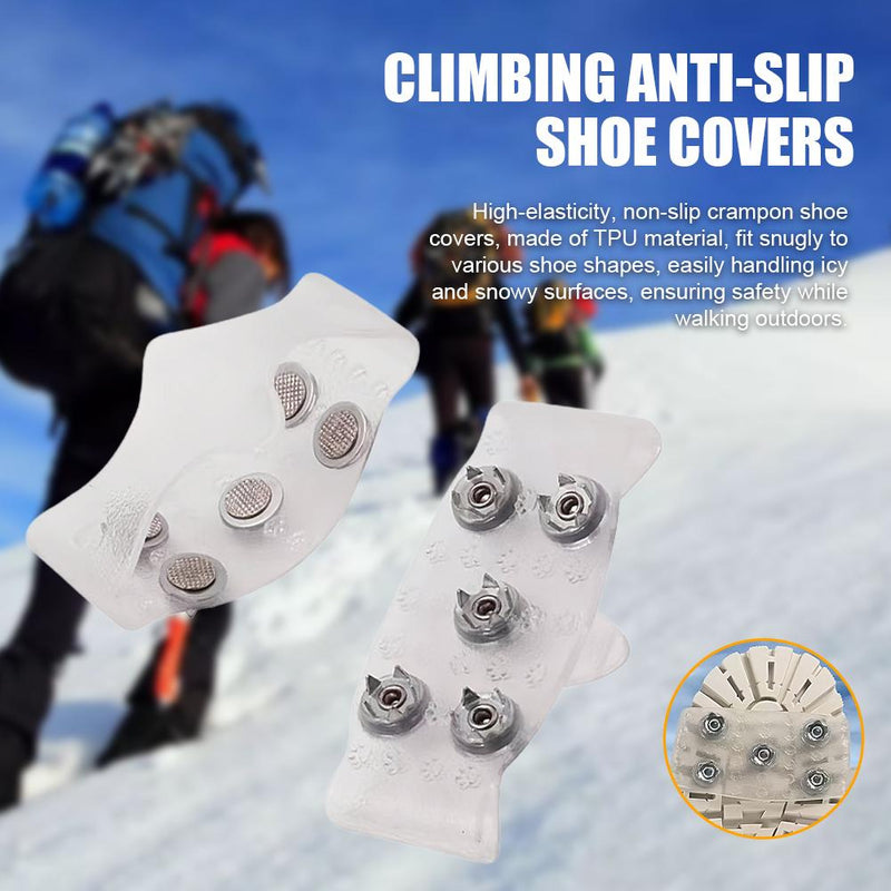 Anti-Rutsch Schuhspikes mit sicherem Halt auf Eis und Schnee