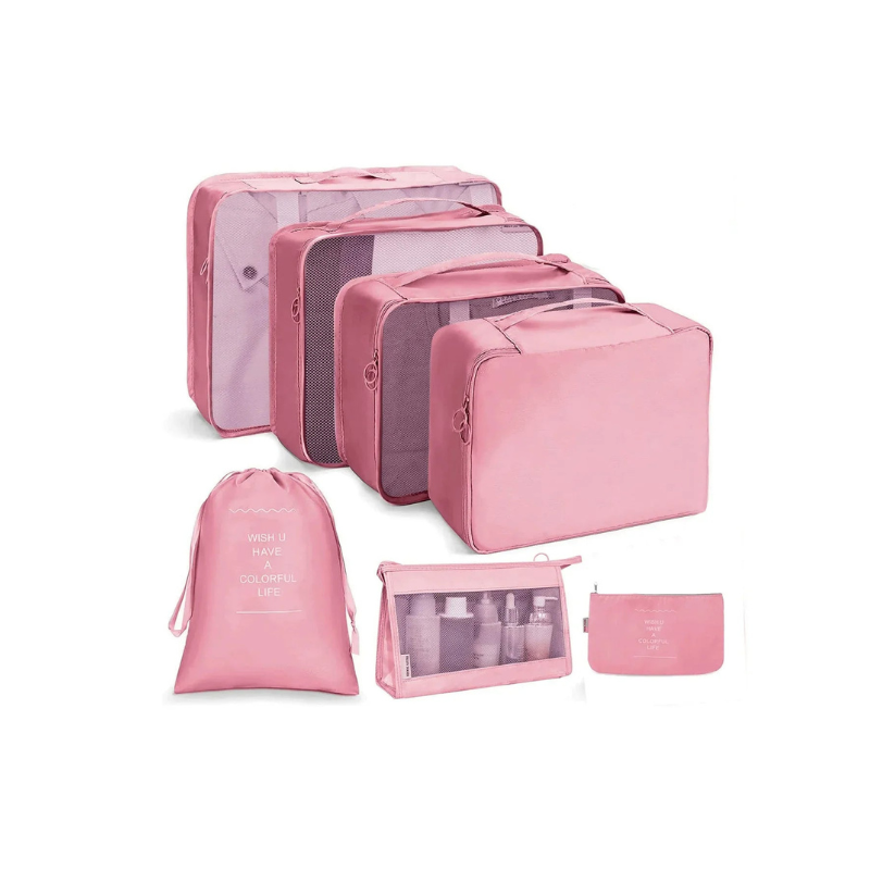 Koffer Organizer Set 7–10 Teilig mit Packwürfeln