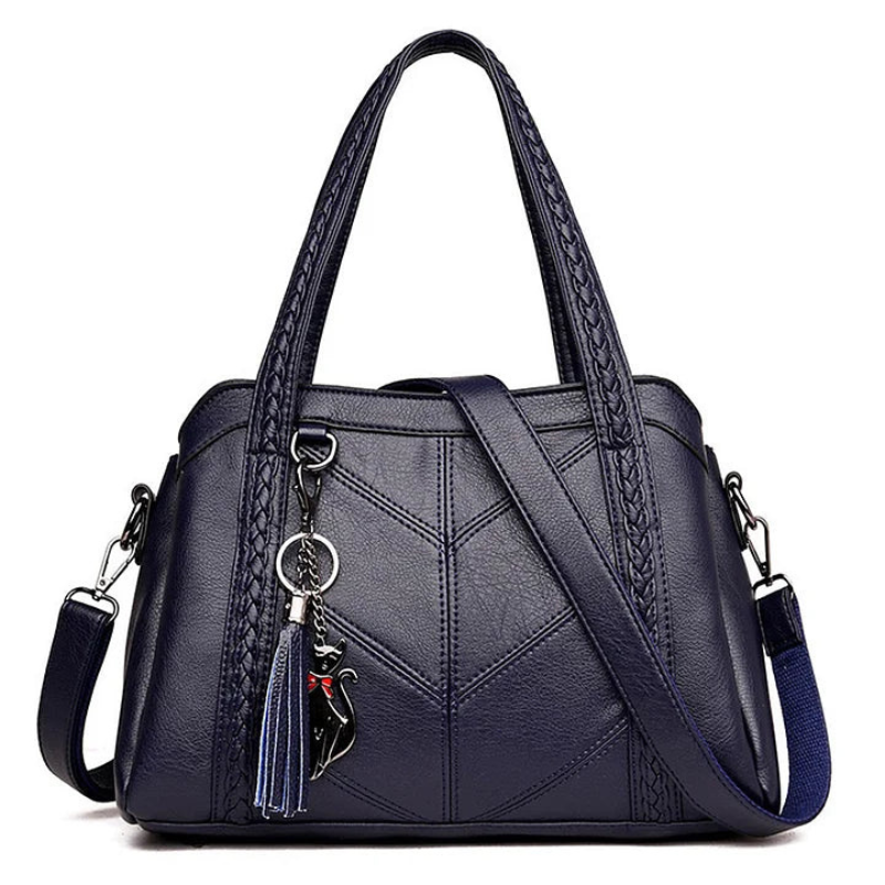 Damen Handtasche mit geräumigen Fächern