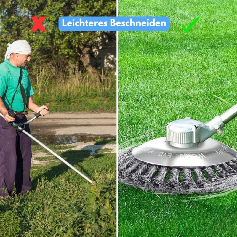 Weeder - Unkrautentferner Trimmer-Aufsatz mit geflochtenen drähten