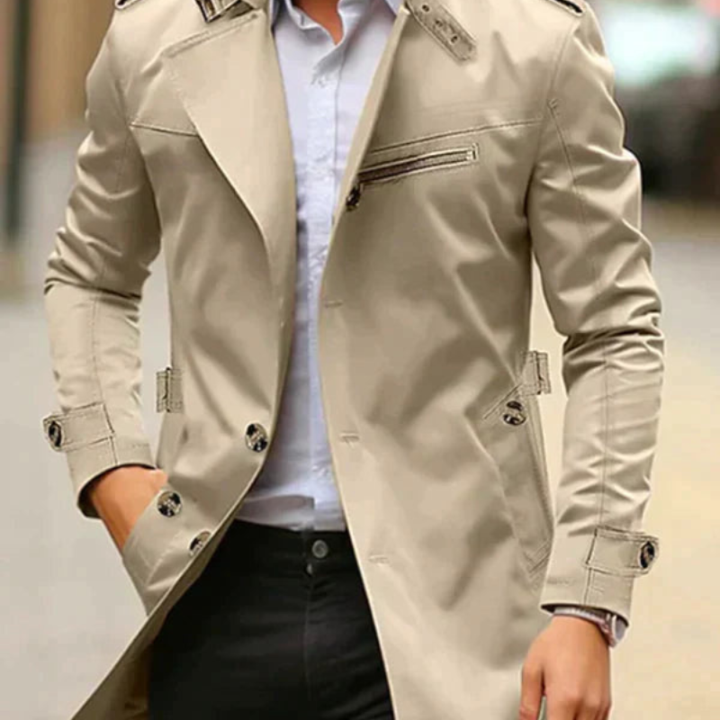 Rowan - Jacke mit mehreren Reißverschlusstaschen und langen Ärmeln