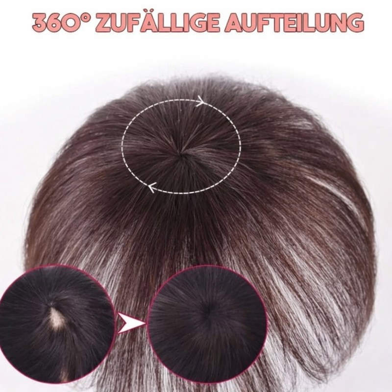 Clip-In Haarverlängerung aus Echthaar für mehr Volumen und natürliche Fülle | 1+1 GRATIS