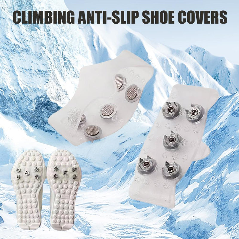 Anti-Rutsch Schuhspikes mit sicherem Halt auf Eis und Schnee