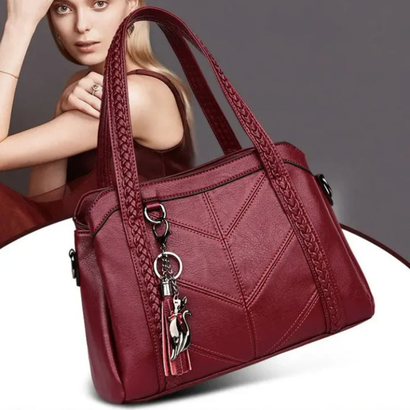 Damen Handtasche mit geräumigen Fächern