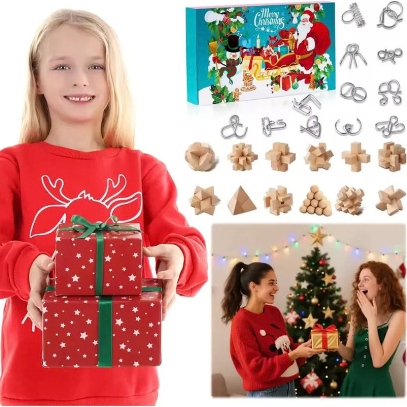 Puzzleberry - Adventskalender zur Weihnachtszeit