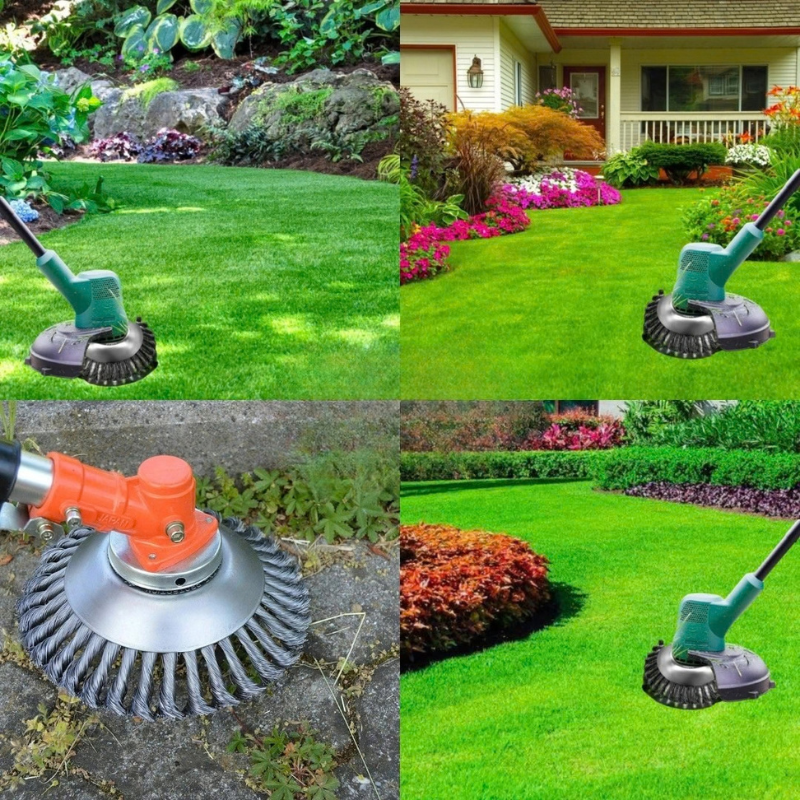 Weeder - Unkrautentferner Trimmer-Aufsatz mit geflochtenen drähten