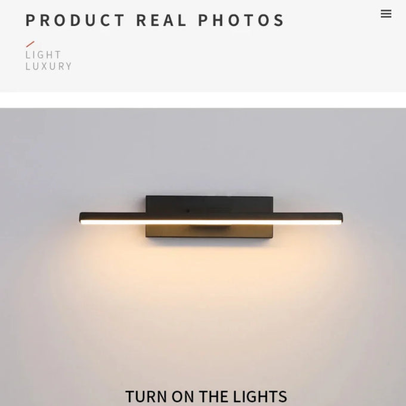 Verstellbare LED Wandleuchte 330° schwenkbar