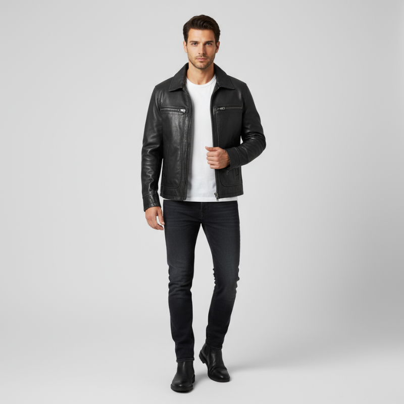 Taylor – Zip Up Jacke mit Taschen und Langärmeln