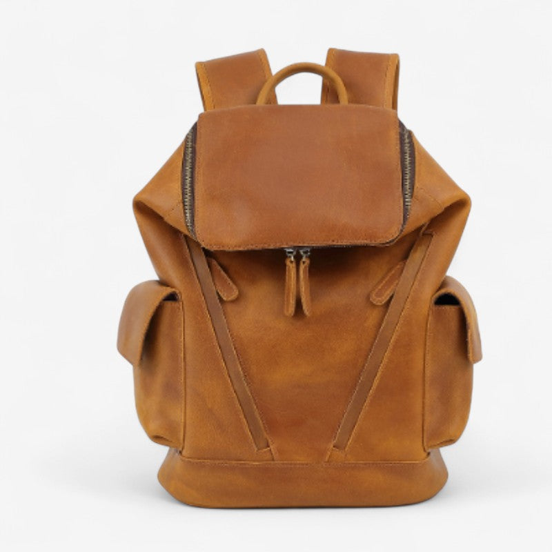 Angelo - Rucksack mit verstellbaren Trägern und Reißverschlussfach