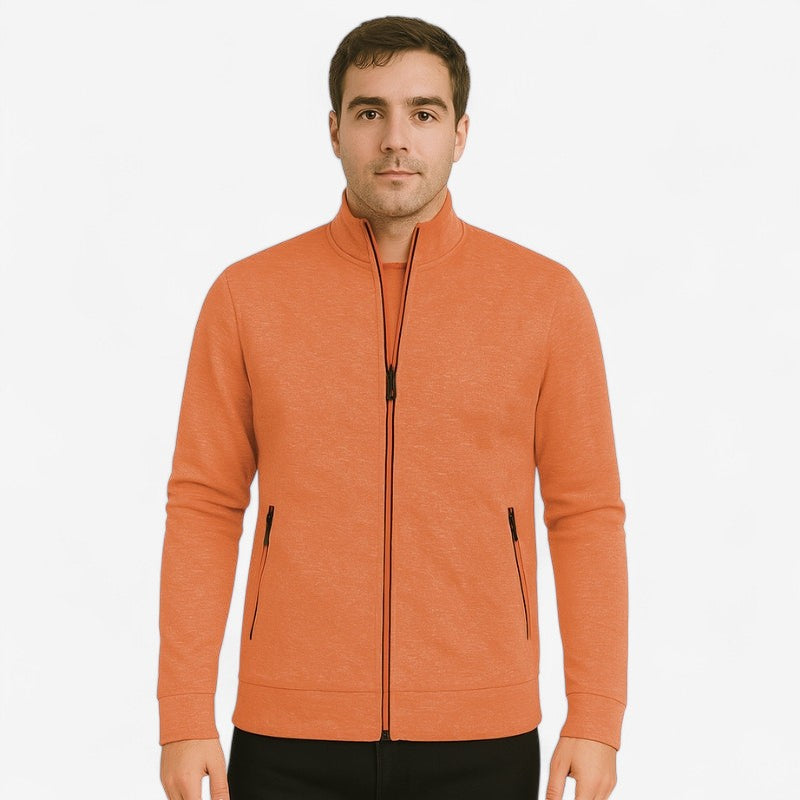 Callum - Langarmjacke mit Reißverschluss und Taschen