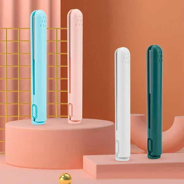 1+1 Gratis | Styler - Mini Haarglätter kabellos mit Keramikplatten