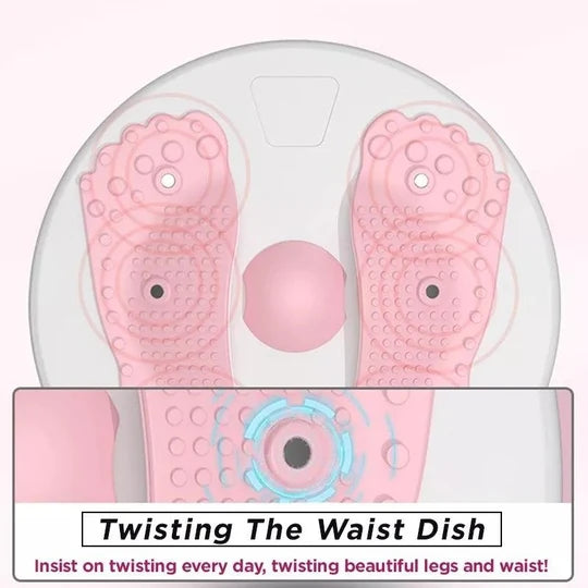 Twistara – Drehplatte für Bauch-, Bein- und Gesäßtraining