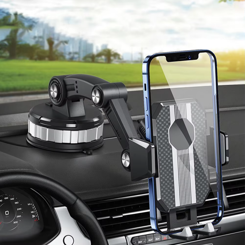 Auto Handyhalterung mit starker Saugnapf-Haftung und 360° Rotation