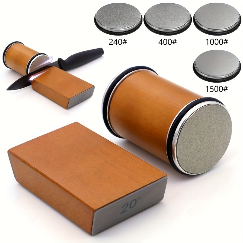 Schleifstein Set Diamant Magnet Halterung
