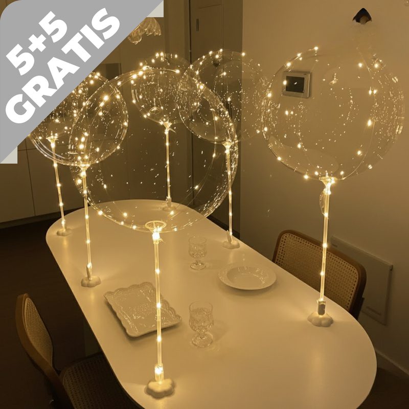 LED Luftballon Beleuchtung Set 10 Stück | 5+5 GRATIS