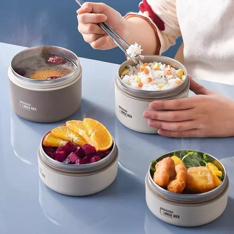 Thermo Lunchbox mit Isolierung & auslaufsicherem Verschluss