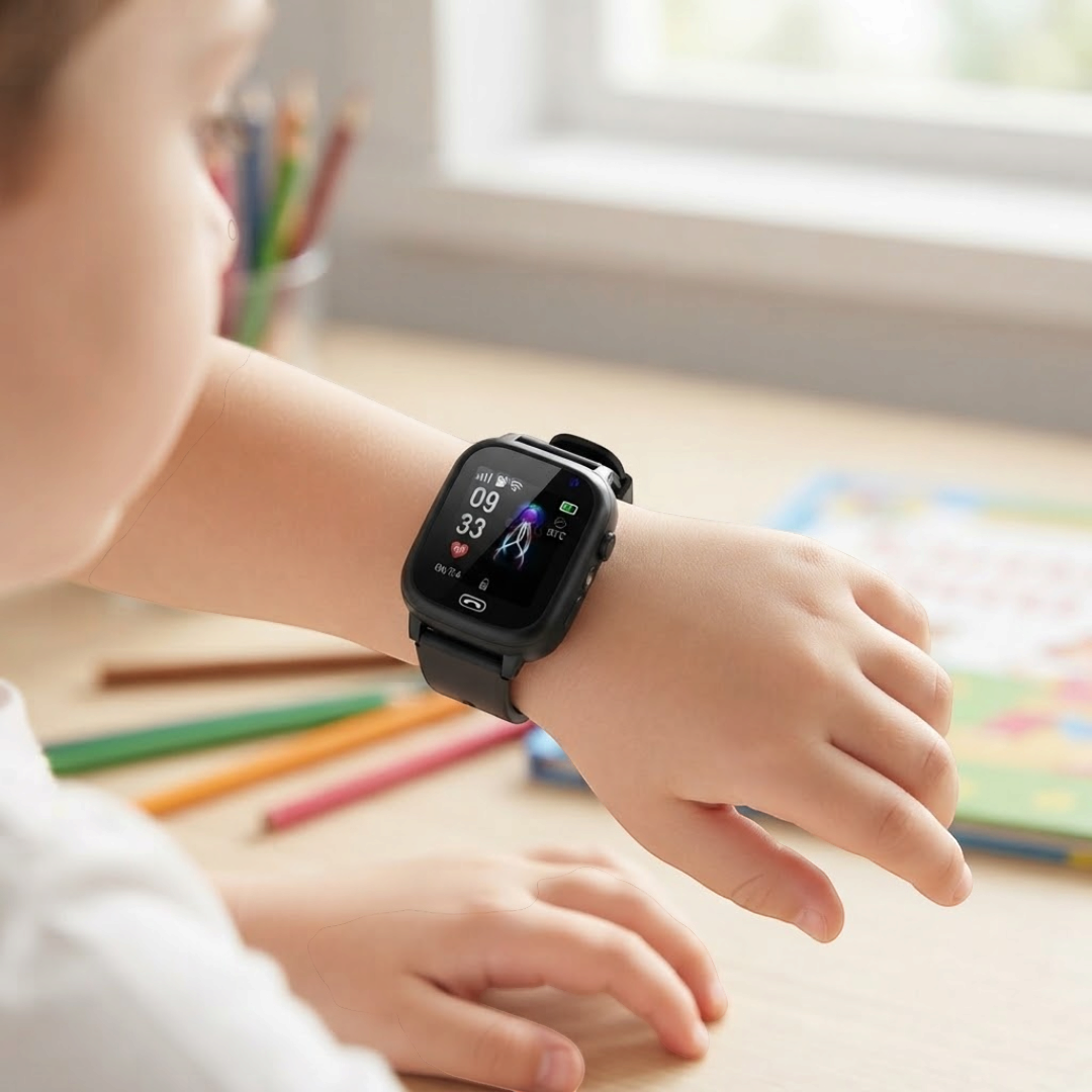 GeoPulse - Smartwatch mit GPS und verstellbarem Armband