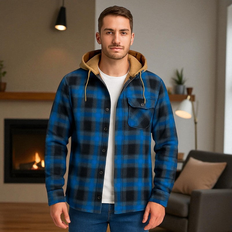 Kieran - Kapuzenjacke mit Taschen und langen Ärmeln