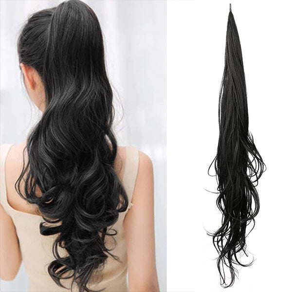 Crown - Voluminöses Haarteil Pferdeschwanz für einfaches Styling