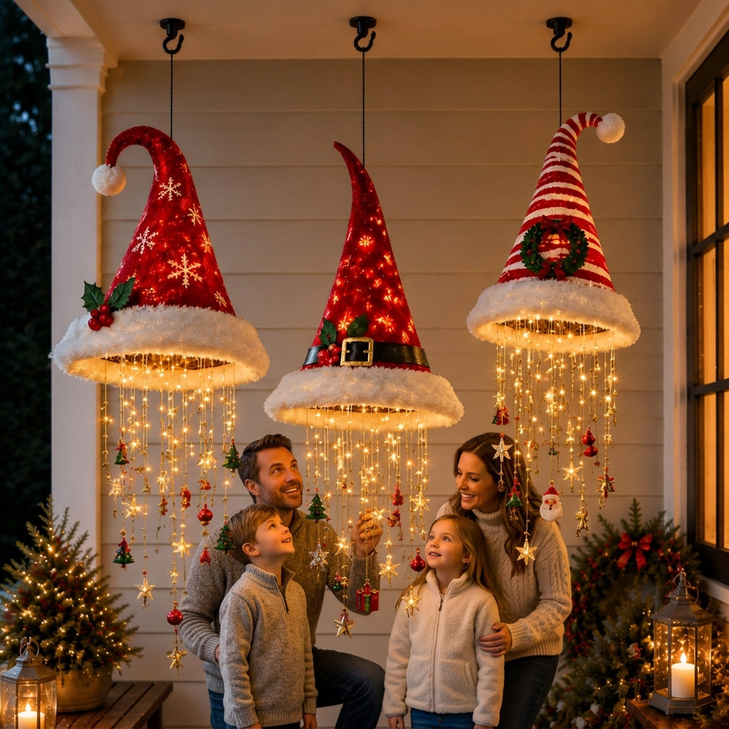Candlemas - Hängende LED-Kerzmütze mit warmem Licht