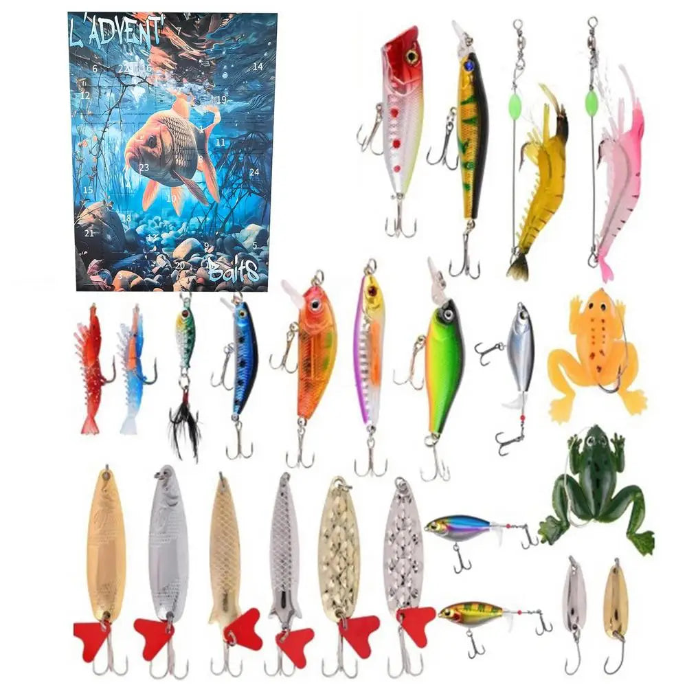 Angler-Adventskalender mit 24 Überraschungen
